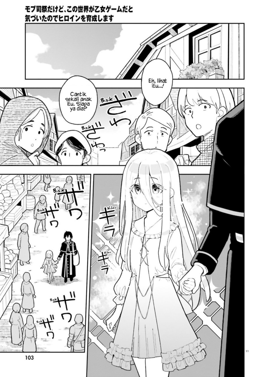 Mob Shisai Dakedo, Kono Sekai ga Otome Game dato Kizuita node Heroine wo Ikusei Shimasu Chapter 04 Bahasa Indonesia