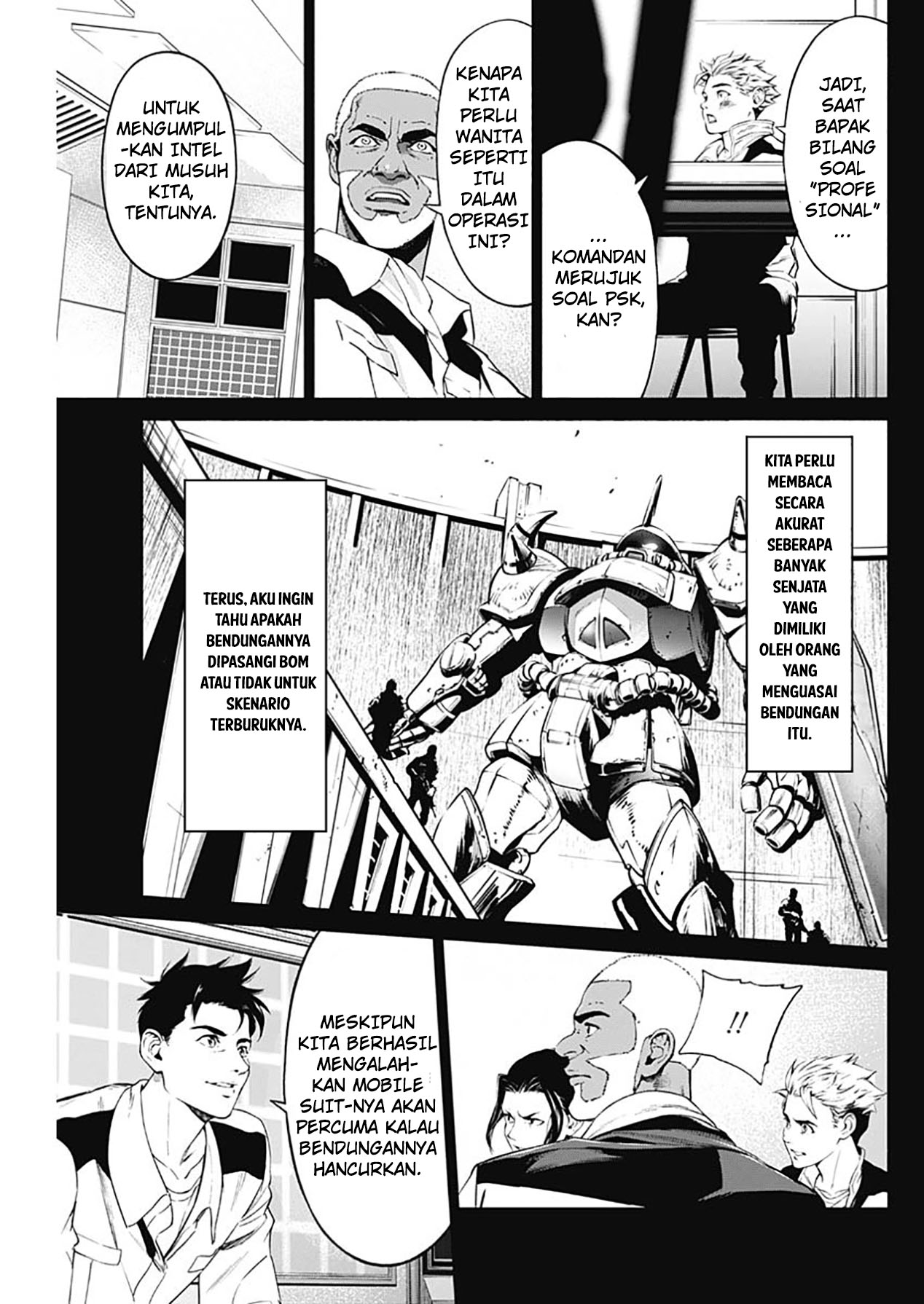 Mobile Suit Gundam Rust Horizon chapter 3
