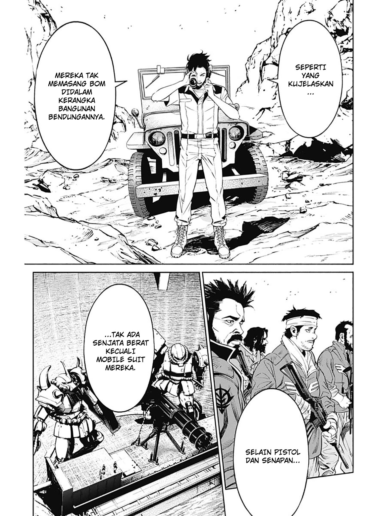 Mobile Suit Gundam Rust Horizon chapter 3