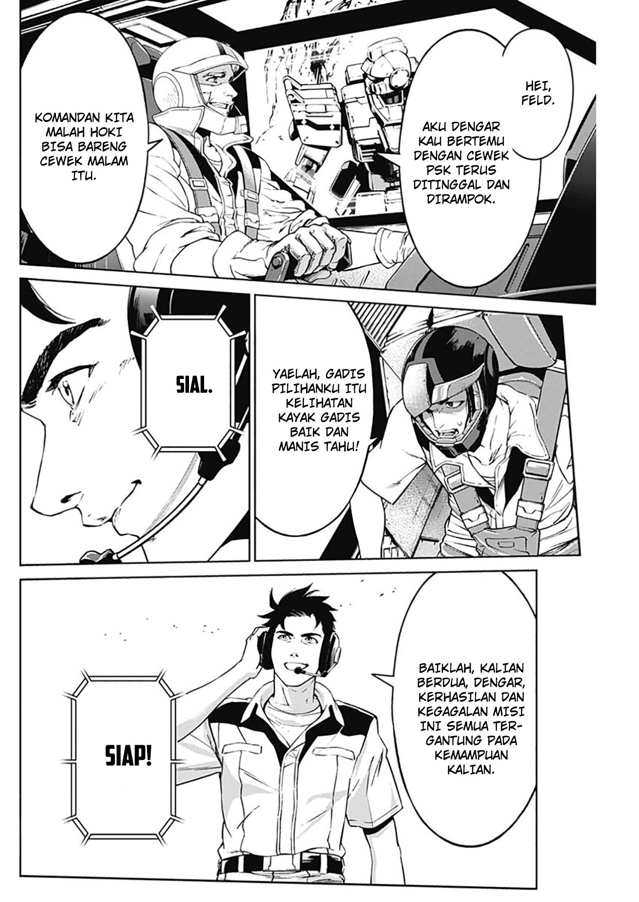 Mobile Suit Gundam Rust Horizon chapter 3