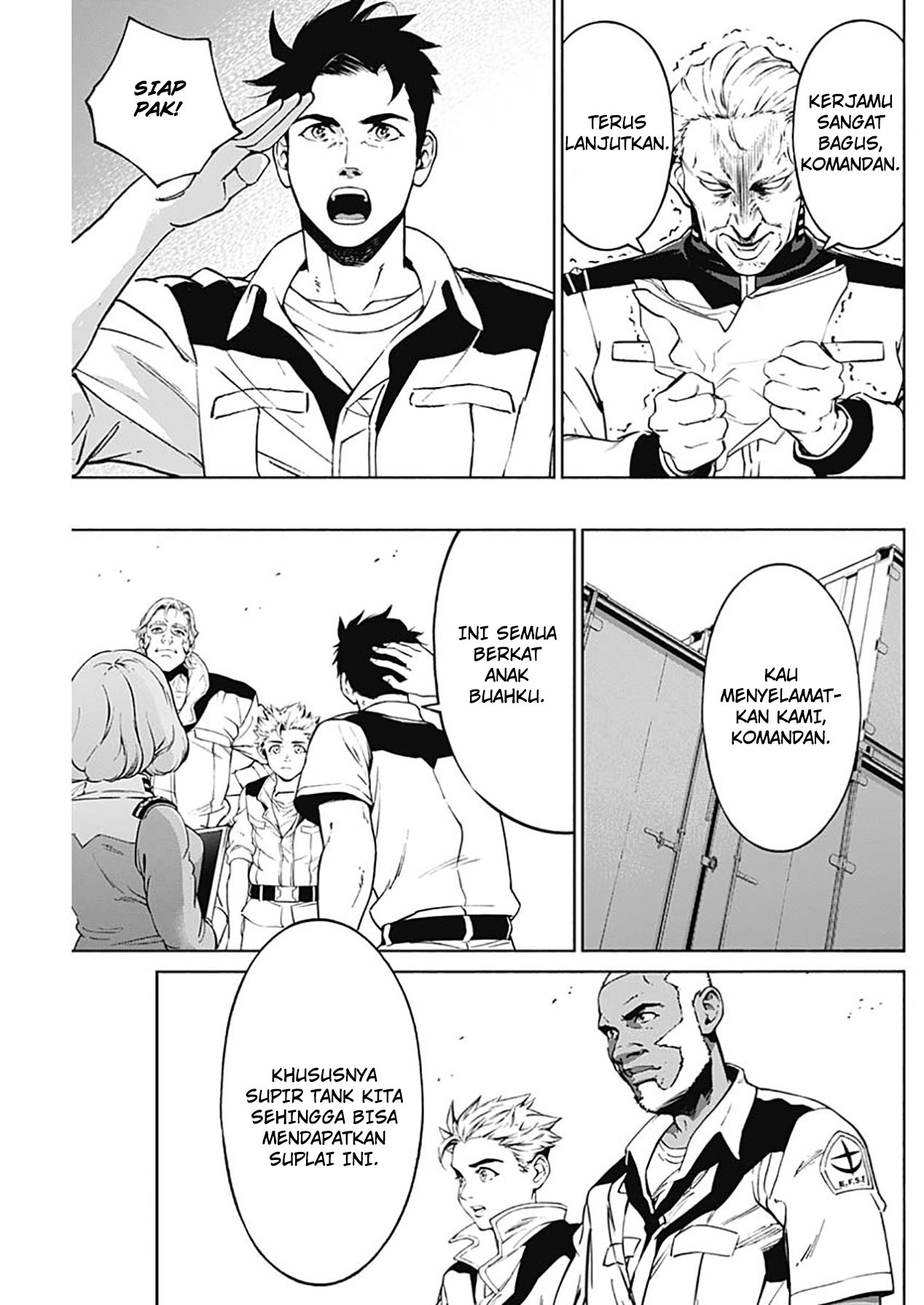 Mobile Suit Gundam Rust Horizon chapter 3
