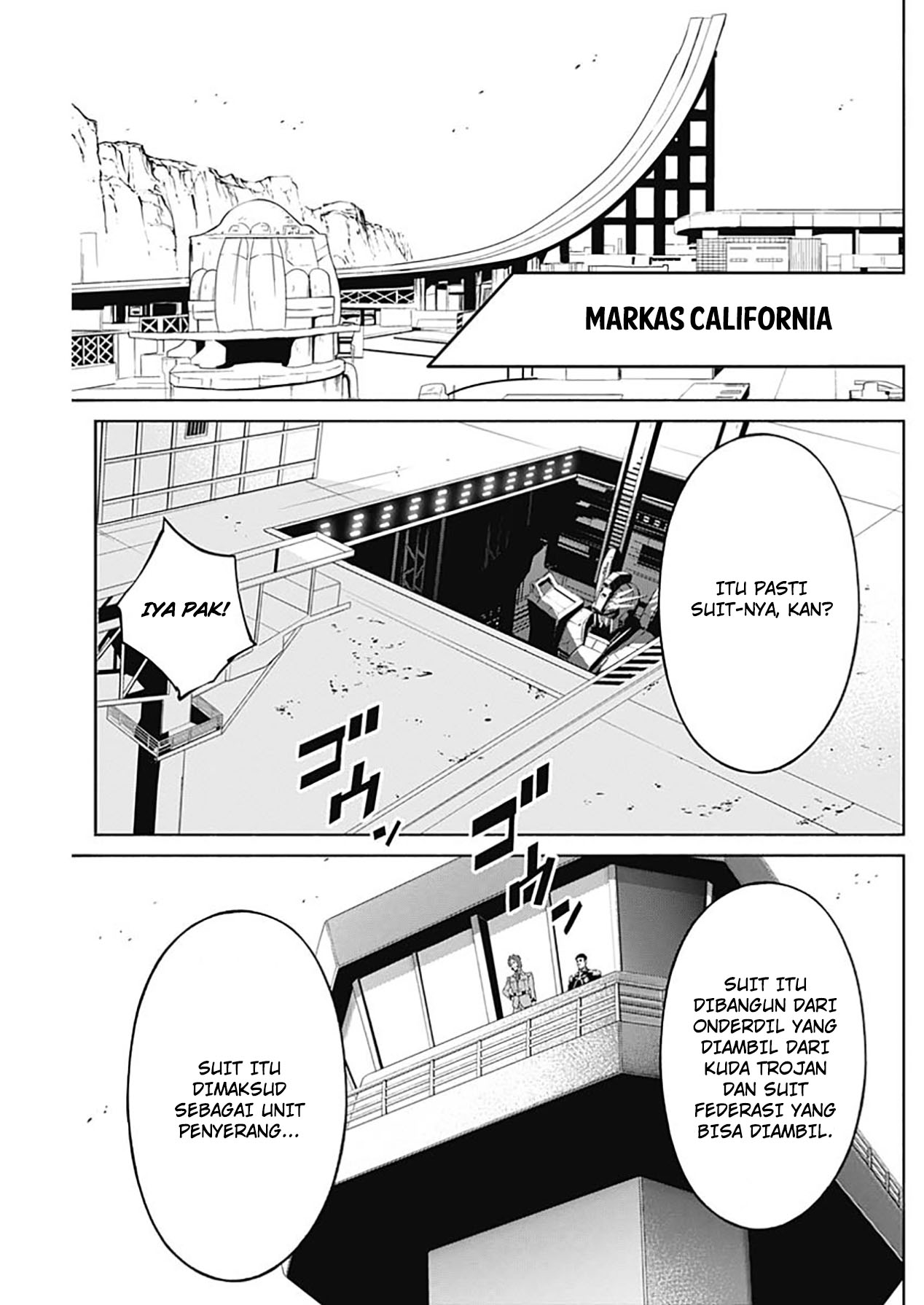 Mobile Suit Gundam Rust Horizon chapter 3