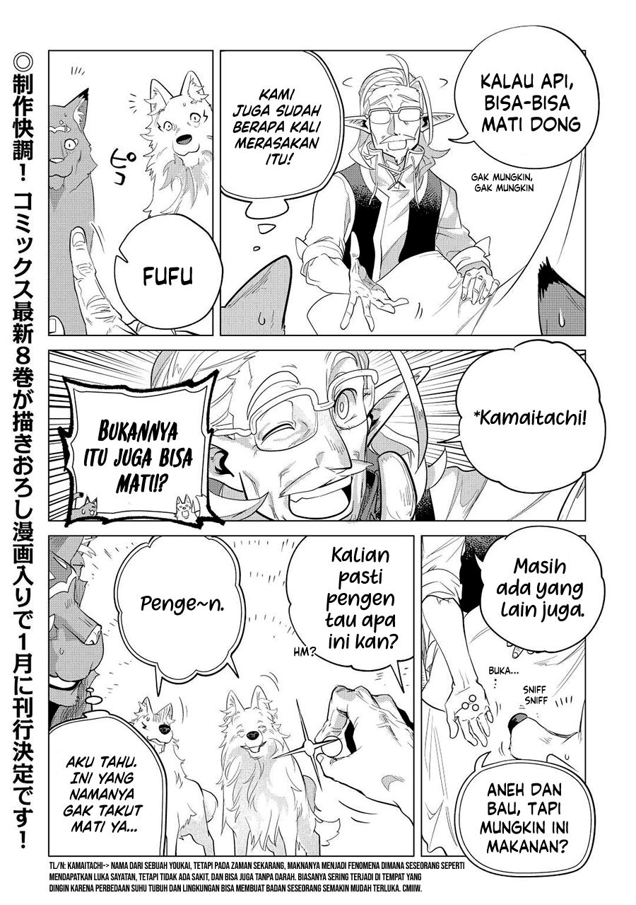 Mofumofu to Isekai Slow Life o Mezashimasu! Chapter 42 Bahasa Indonesia