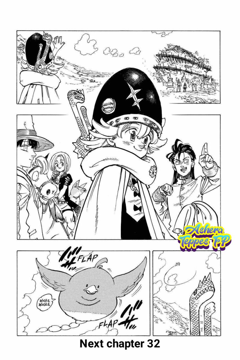 Mokushiroku no Yonkishi chapter 31