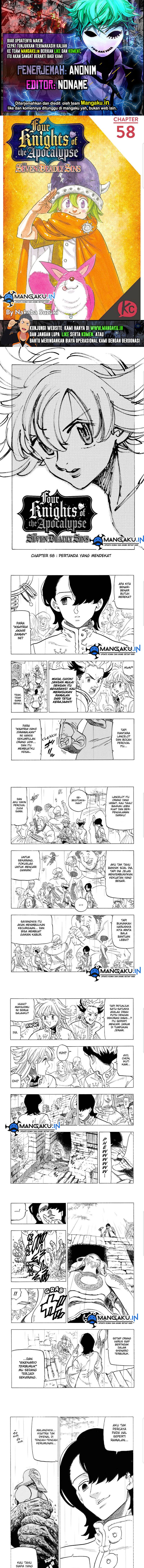 Mokushiroku no Yonkishi chapter 58