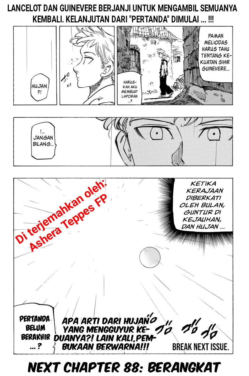 Mokushiroku no Yonkishi chapter 87