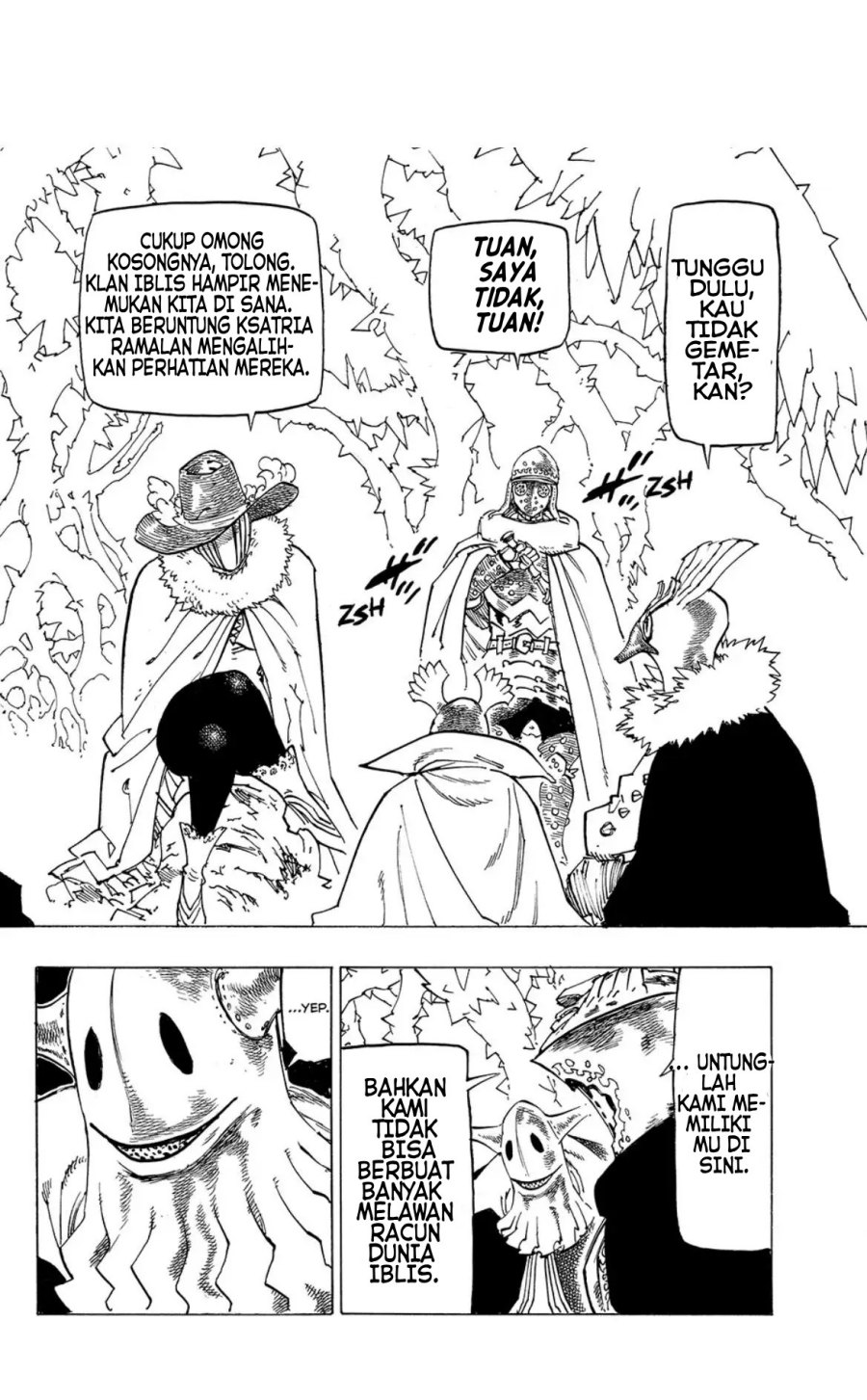 Mokushiroku no Yonkishi chapter 106