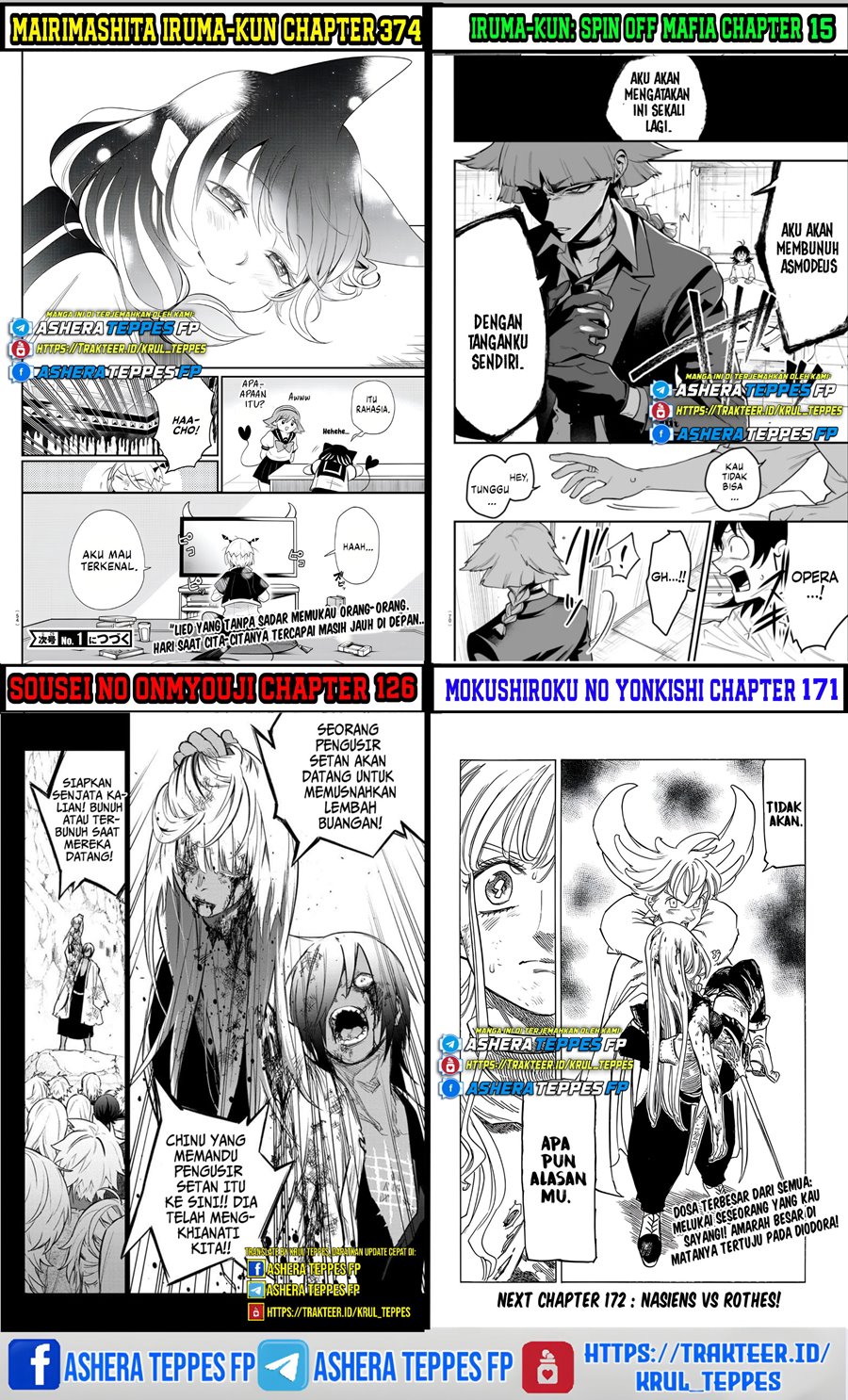 Dilarang COPAS - situs resmi www.mangacanblog.com - Komik mokushiroku no yonkishi 168 - chapter 168 169 Indonesia mokushiroku no yonkishi 168 - chapter 168 Terbaru 22|Baca Manga Komik Indonesia|Mangacan