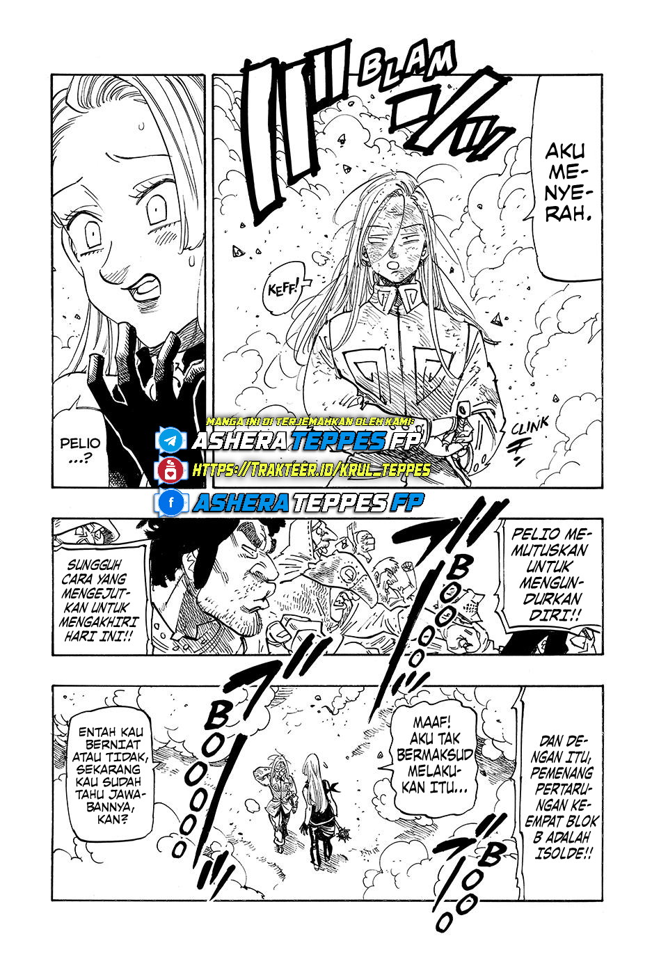 Mokushiroku no Yonkishi chapter 180