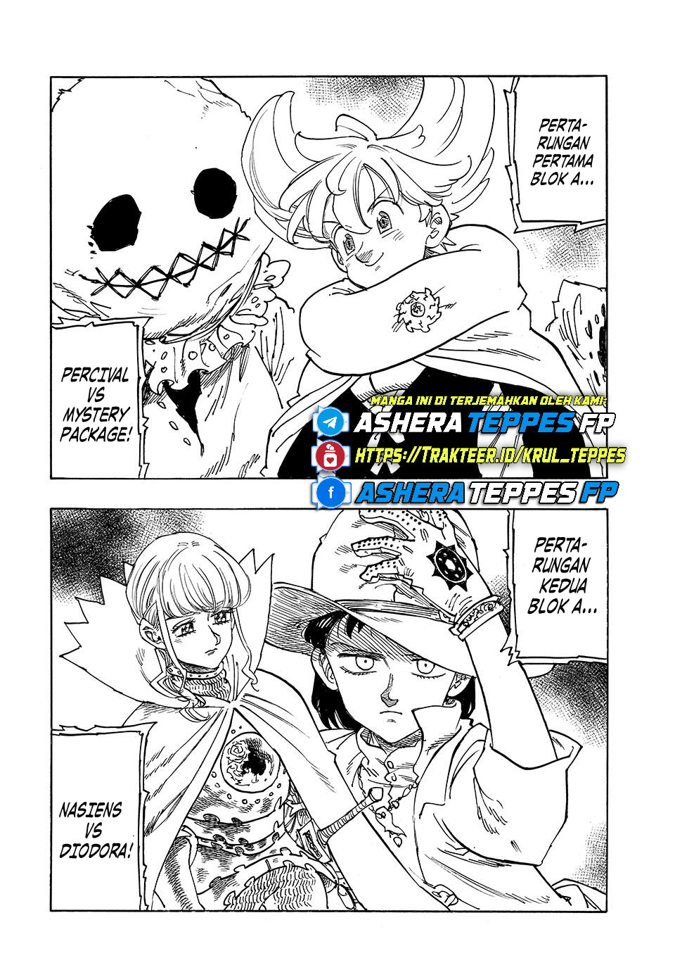 Mokushiroku no Yonkishi chapter 180