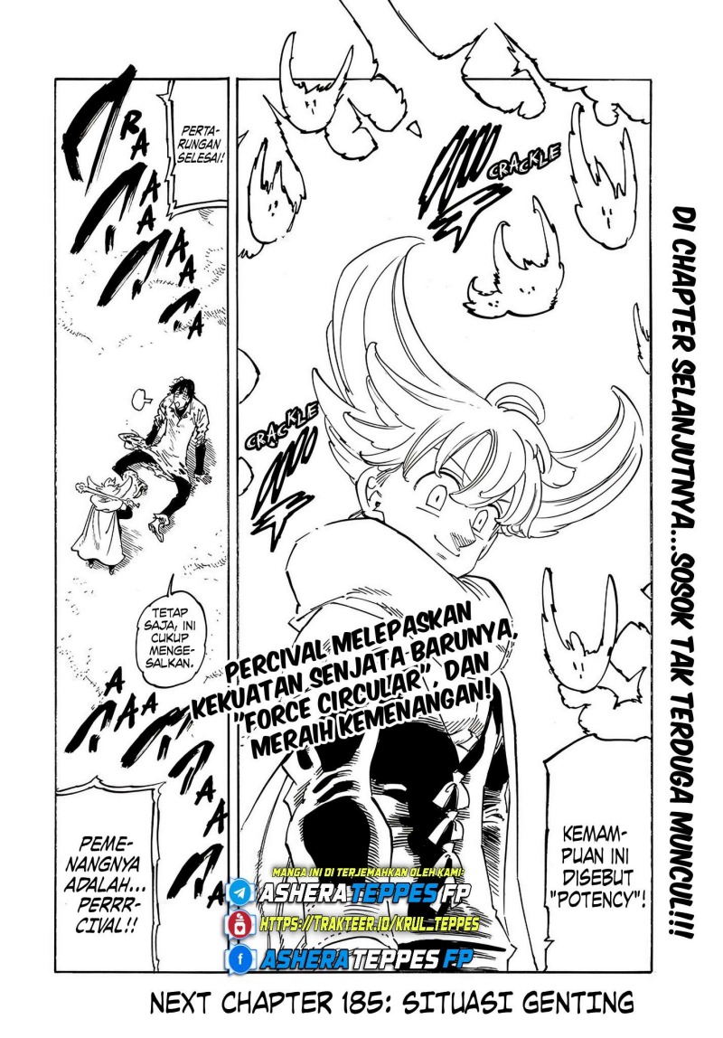 Mokushiroku no Yonkishi chapter 184