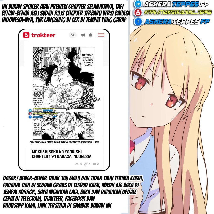 Dilarang COPAS - situs resmi www.mangacanblog.com - Komik mokushiroku no yonkishi 186 - chapter 186 187 Indonesia mokushiroku no yonkishi 186 - chapter 186 Terbaru 22|Baca Manga Komik Indonesia|Mangacan
