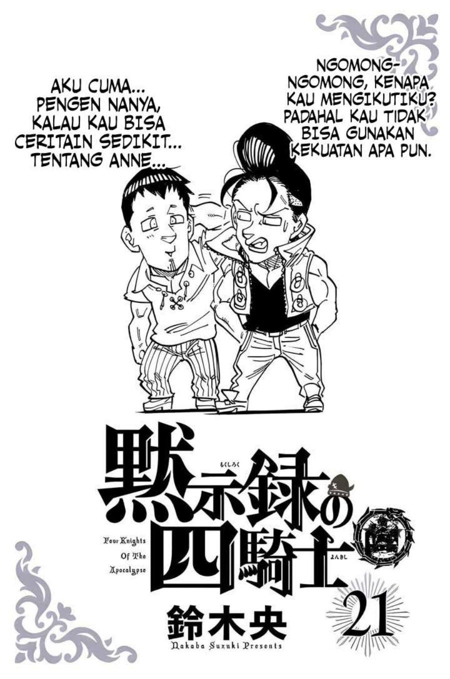 Mokushiroku no Yonkishi Chapter 189 Bahasa Indonesia