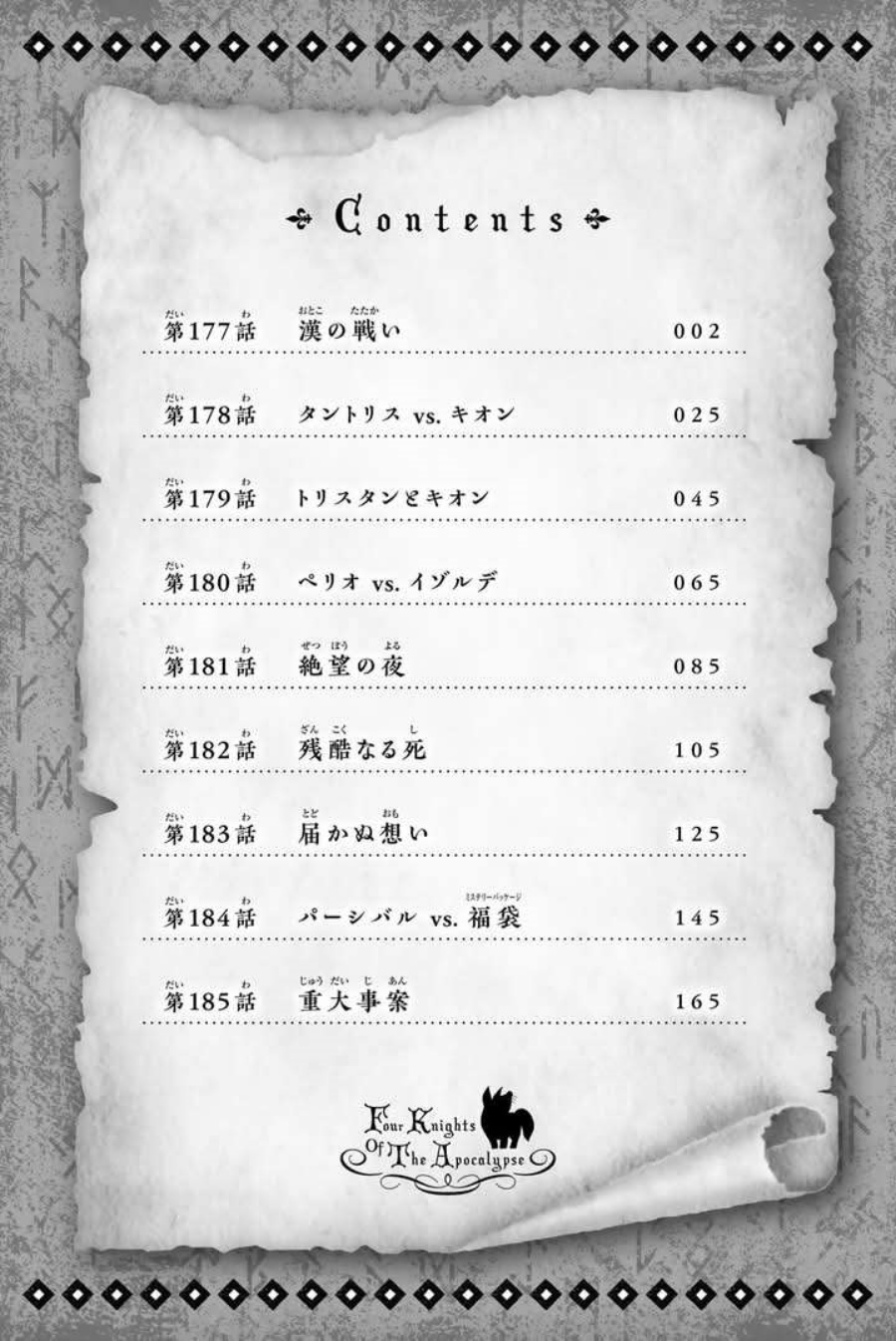 Mokushiroku no Yonkishi Chapter 189 Bahasa Indonesia