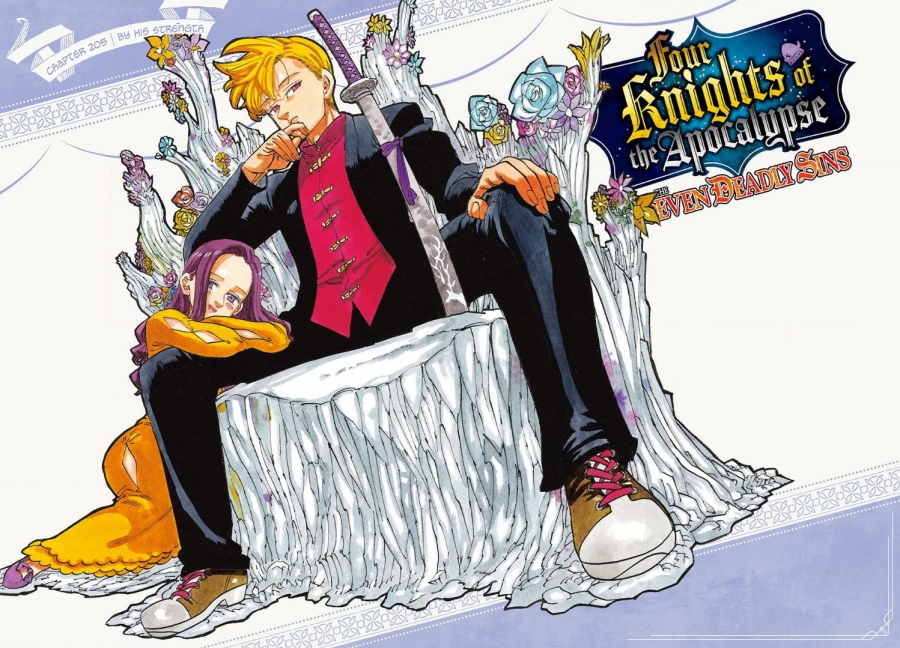 Mokushiroku no Yonkishi Chapter 205 Bahasa Indonesia