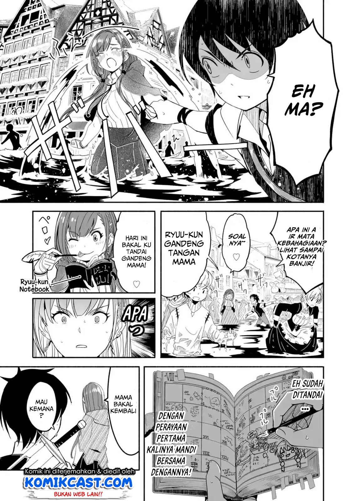 Mom, Please Don’t Come Adventuring With Me! Chapter 02.1 Bahasa Indonesia
