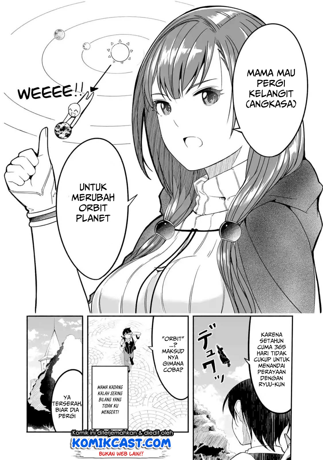 Mom, Please Don’t Come Adventuring With Me! Chapter 02.1 Bahasa Indonesia