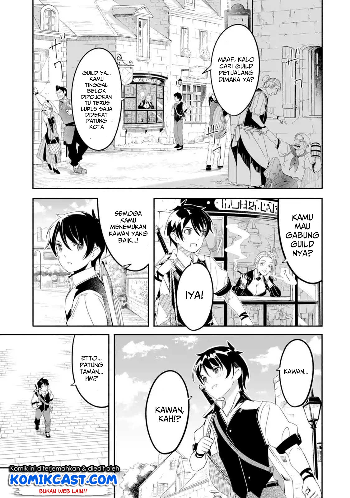 Mom, Please Don’t Come Adventuring With Me! Chapter 02.1 Bahasa Indonesia