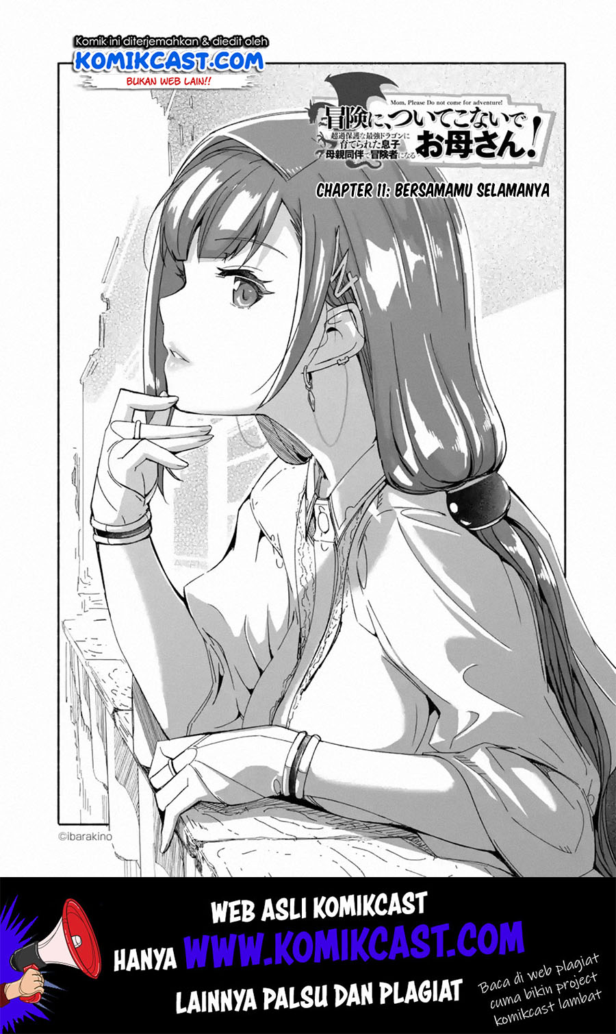 Mom, Please Don’t Come Adventuring With Me! Chapter 11 Bahasa Indonesia