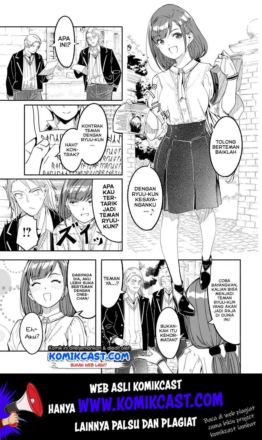 Mom, Please Don’t Come Adventuring With Me! Chapter 11 Bahasa Indonesia