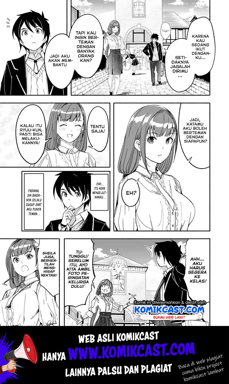 Mom, Please Don’t Come Adventuring With Me! Chapter 11 Bahasa Indonesia