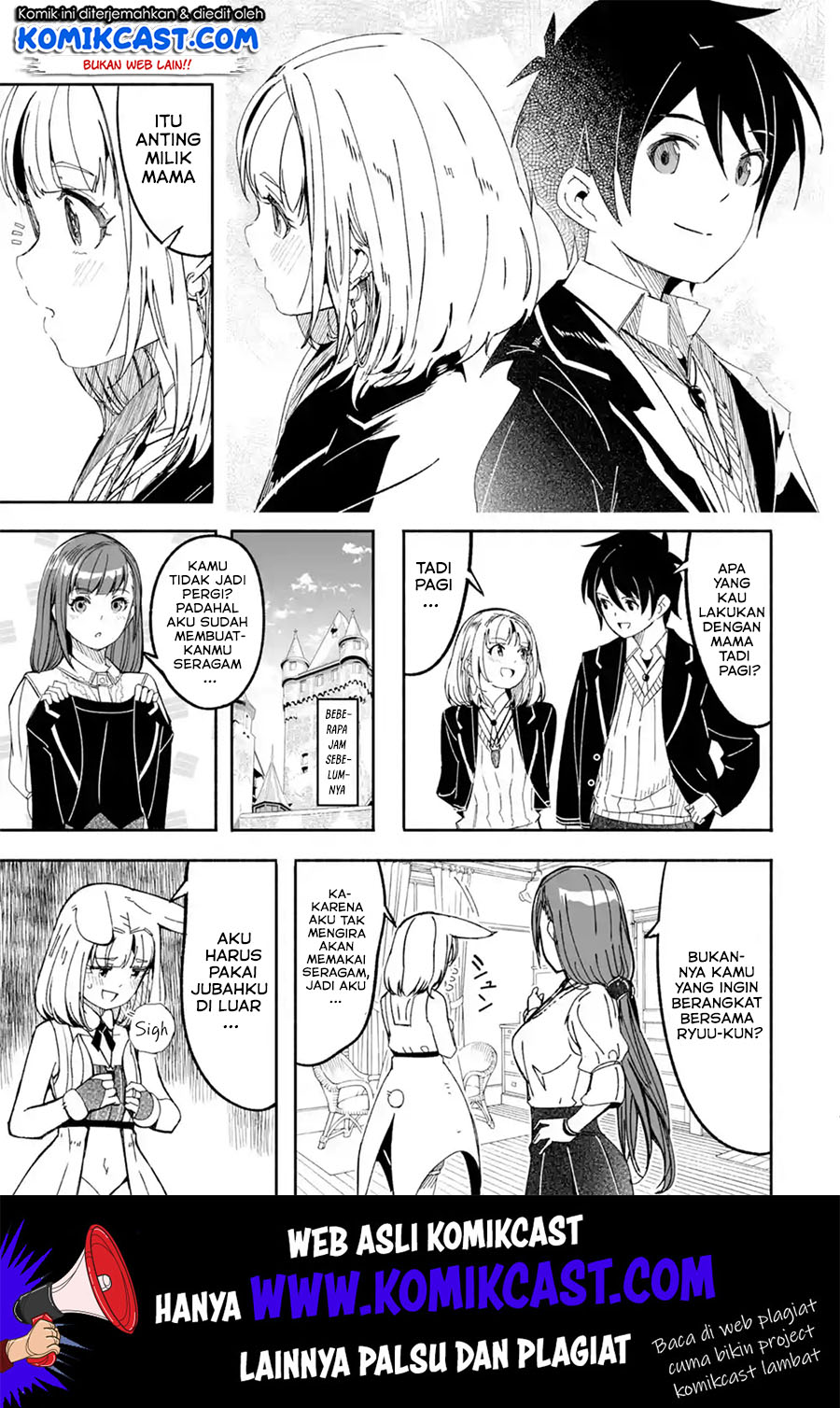 Mom, Please Don’t Come Adventuring With Me! Chapter 11 Bahasa Indonesia