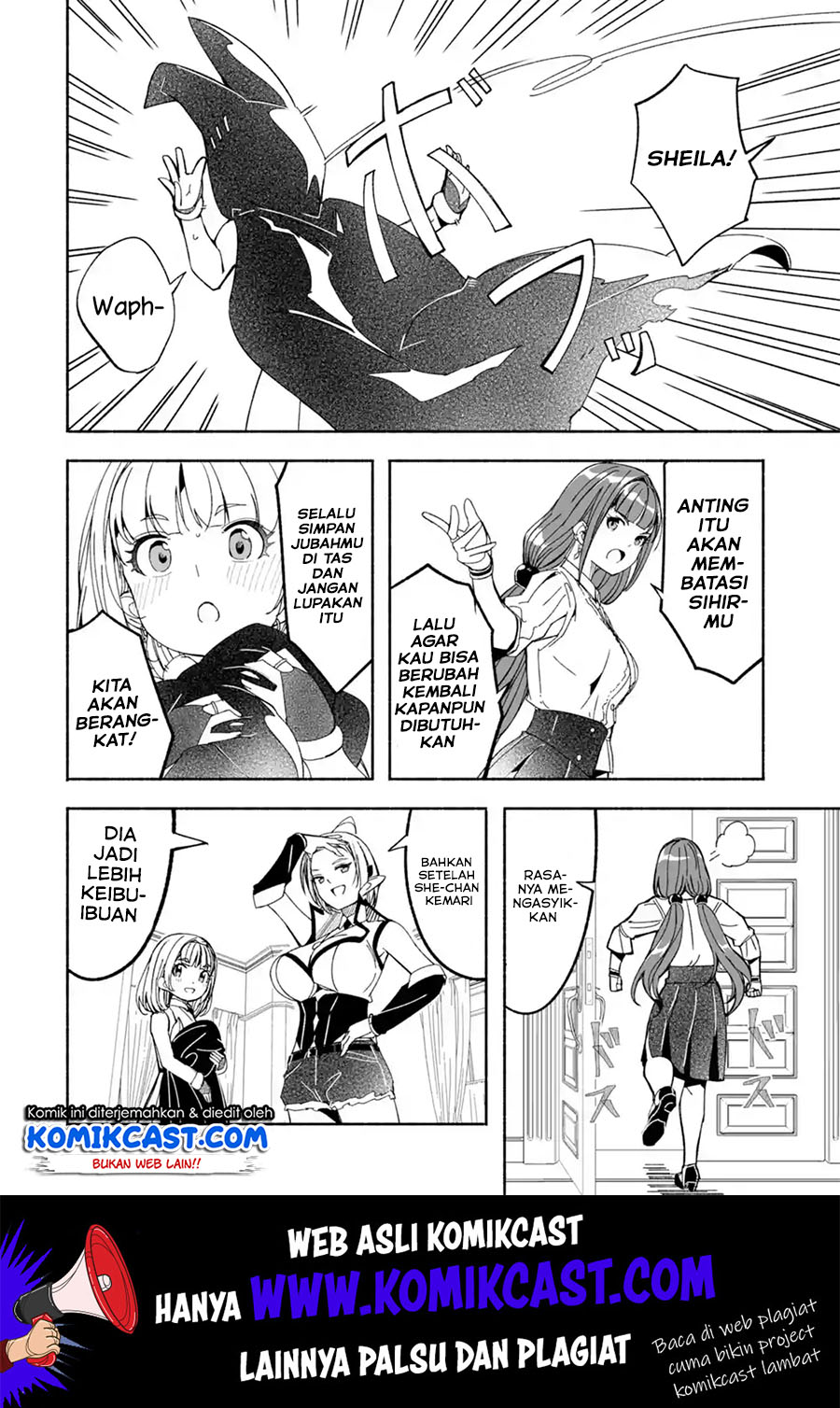 Mom, Please Don’t Come Adventuring With Me! Chapter 11 Bahasa Indonesia