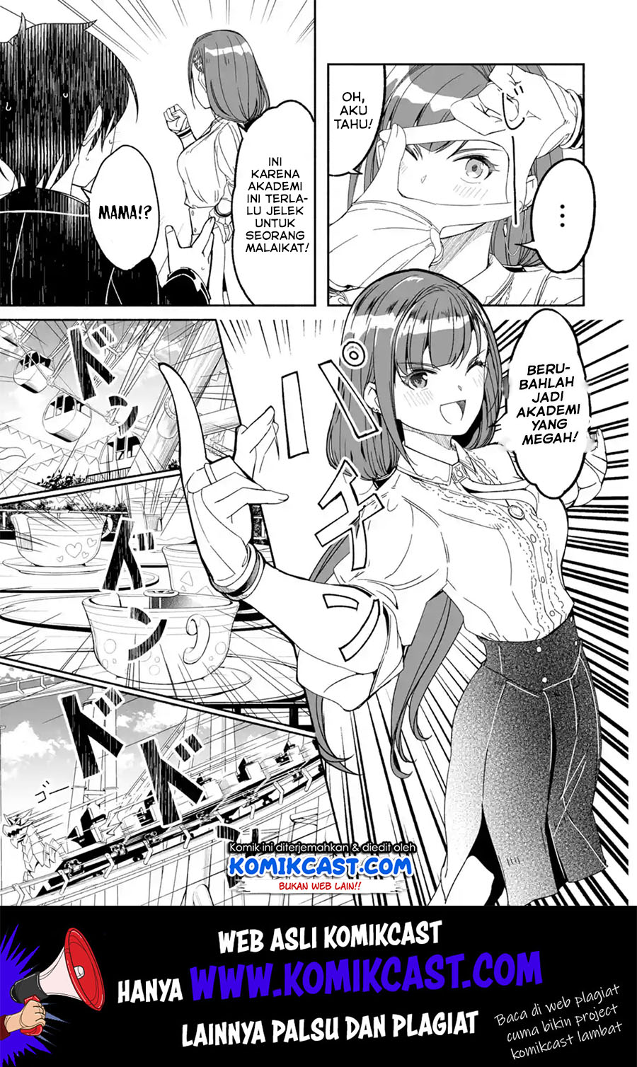 Mom, Please Don’t Come Adventuring With Me! Chapter 11 Bahasa Indonesia