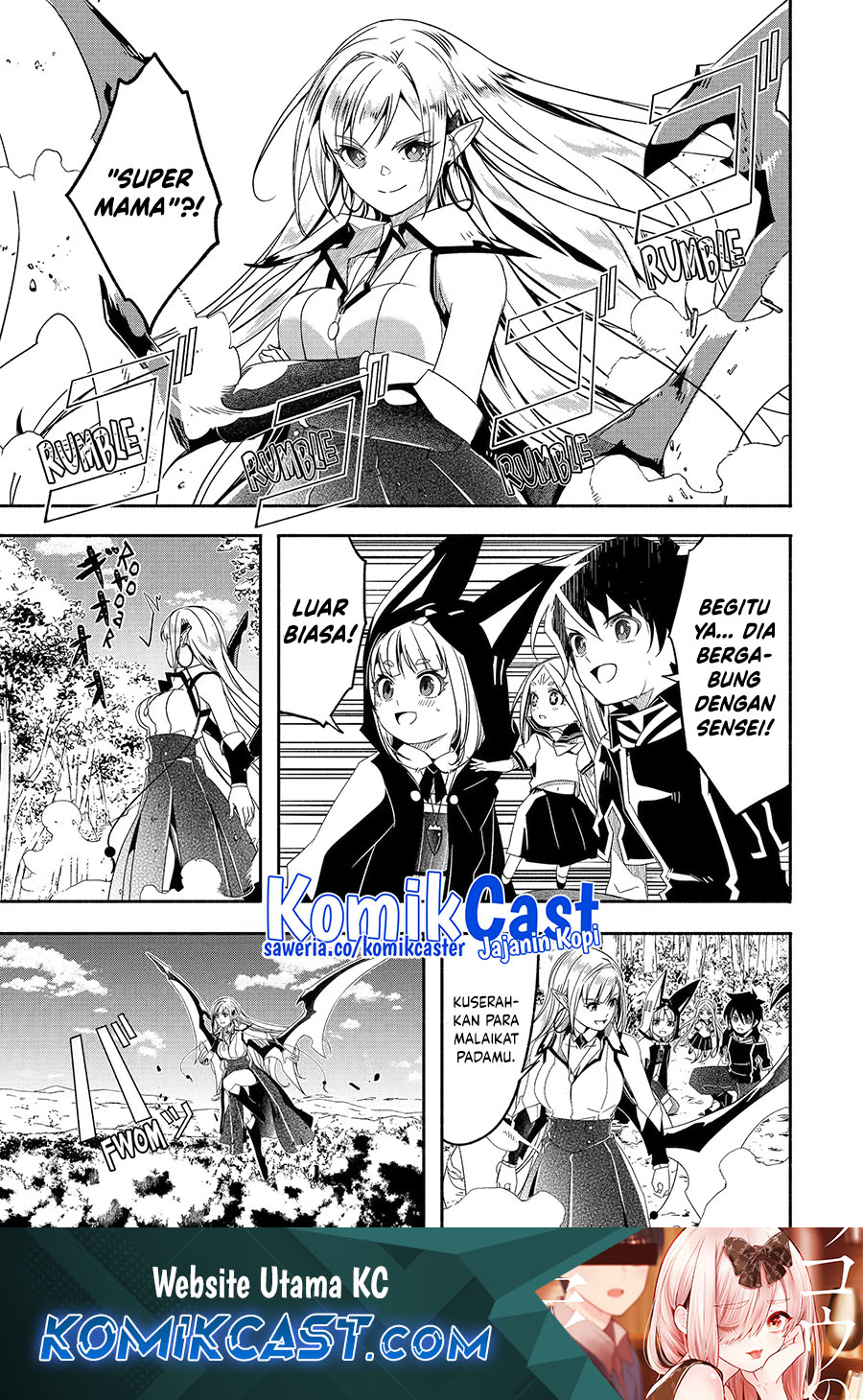 Mom, Please Don’t Come Adventuring With Me! Chapter 26.1 Bahasa Indonesia