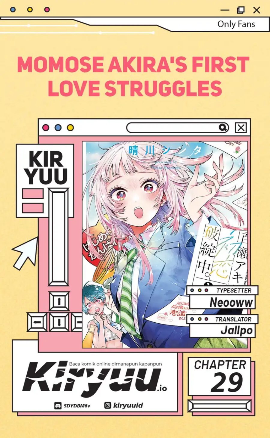 Momose Akira no Hatsukoi Hatan-chuu Chapter 29 Bahasa Indonesia