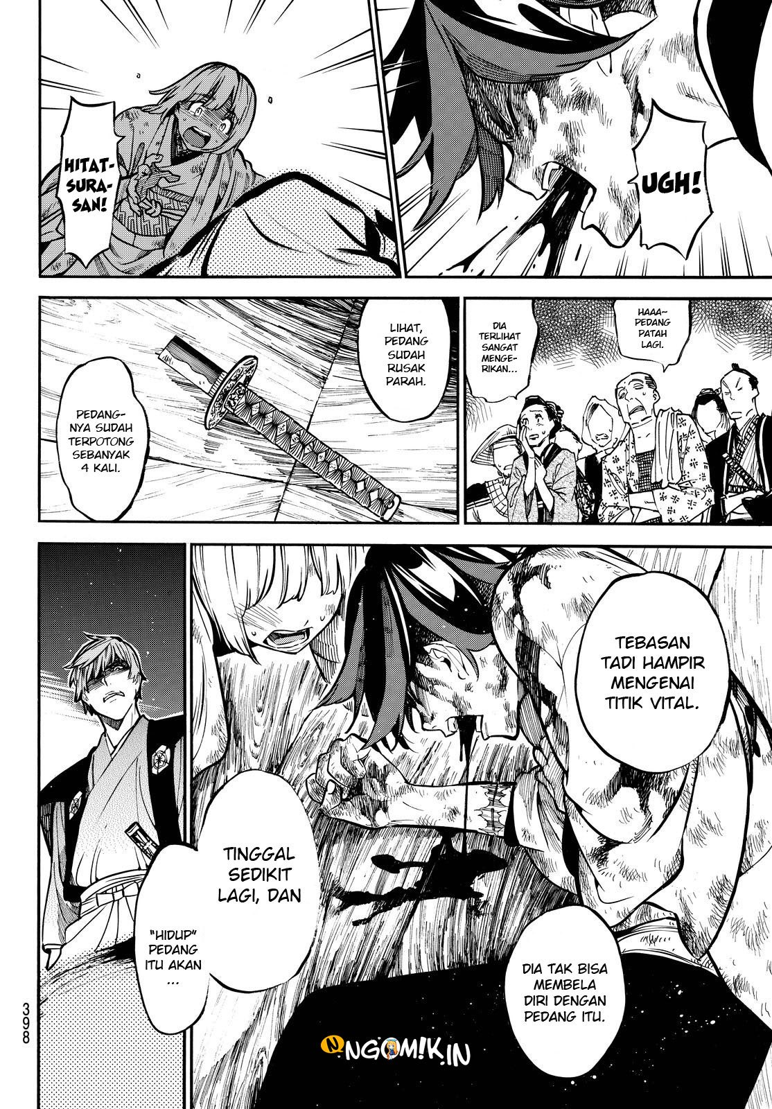 Mononote: Edo Shinobi Kagyou Chapter 17 Bahasa Indonesia