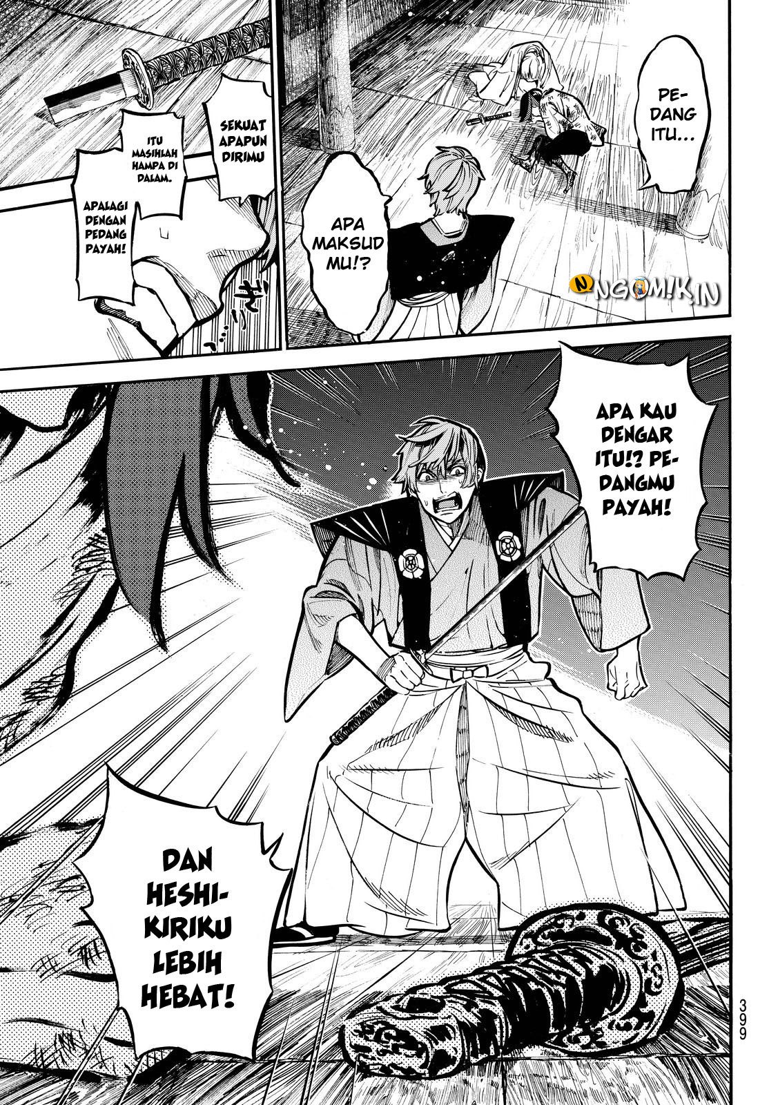 Mononote: Edo Shinobi Kagyou Chapter 17 Bahasa Indonesia