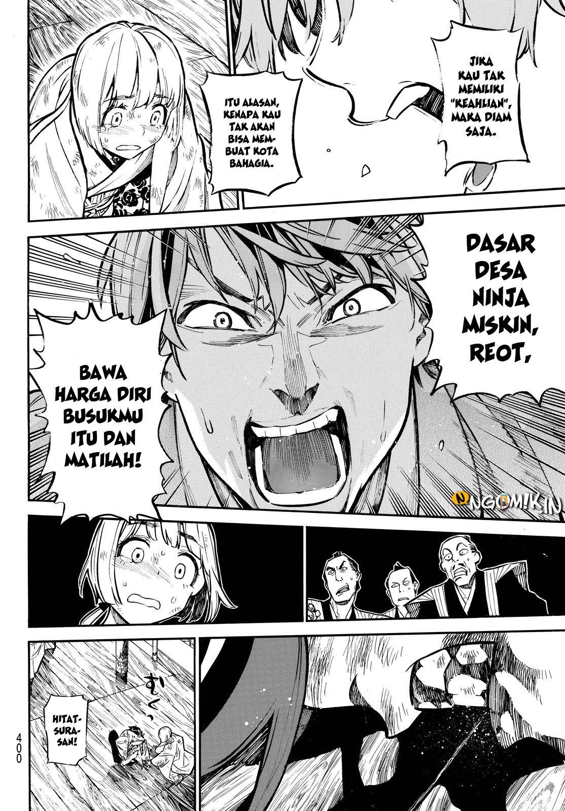 Mononote: Edo Shinobi Kagyou Chapter 17 Bahasa Indonesia