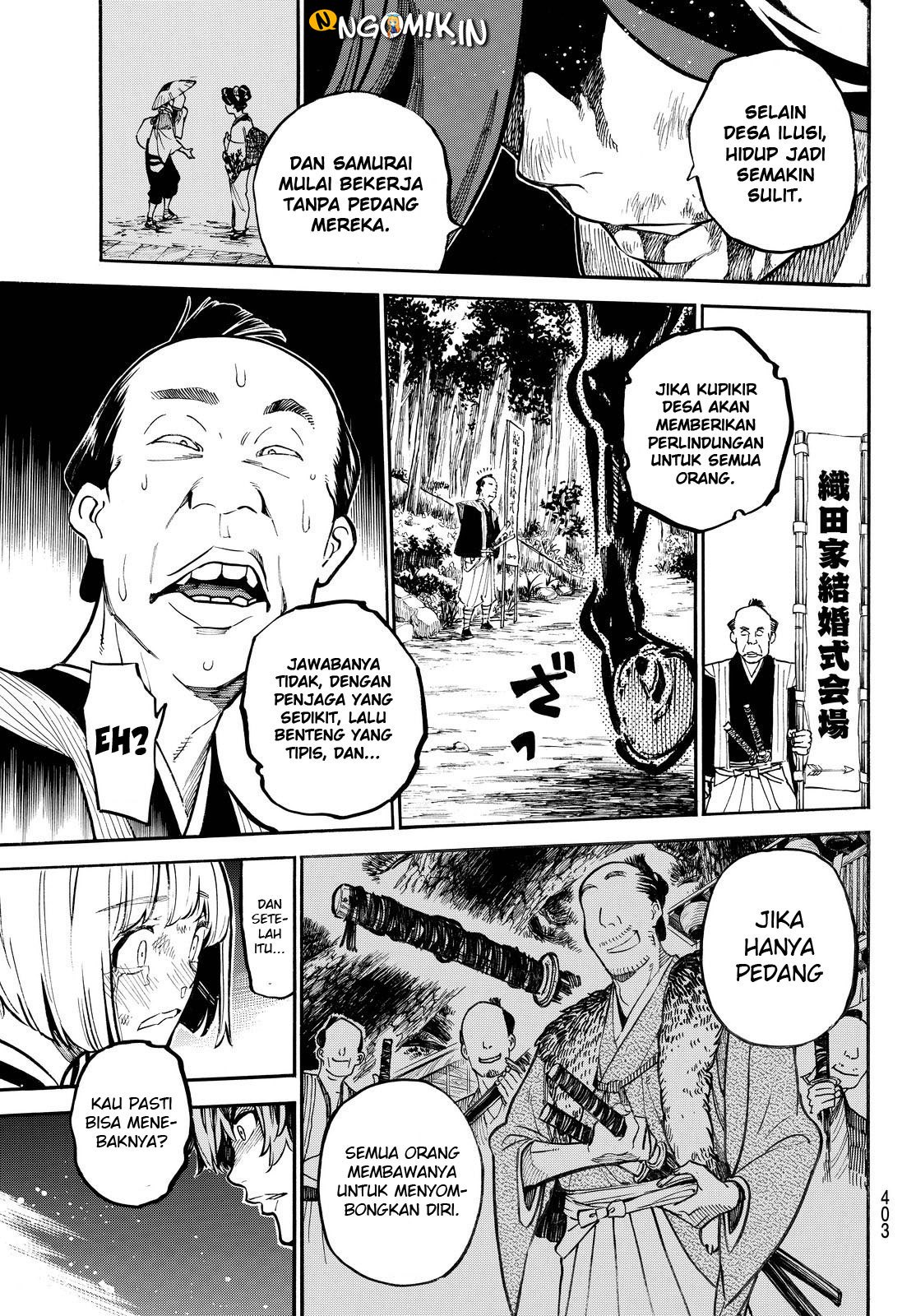 Mononote: Edo Shinobi Kagyou Chapter 17 Bahasa Indonesia