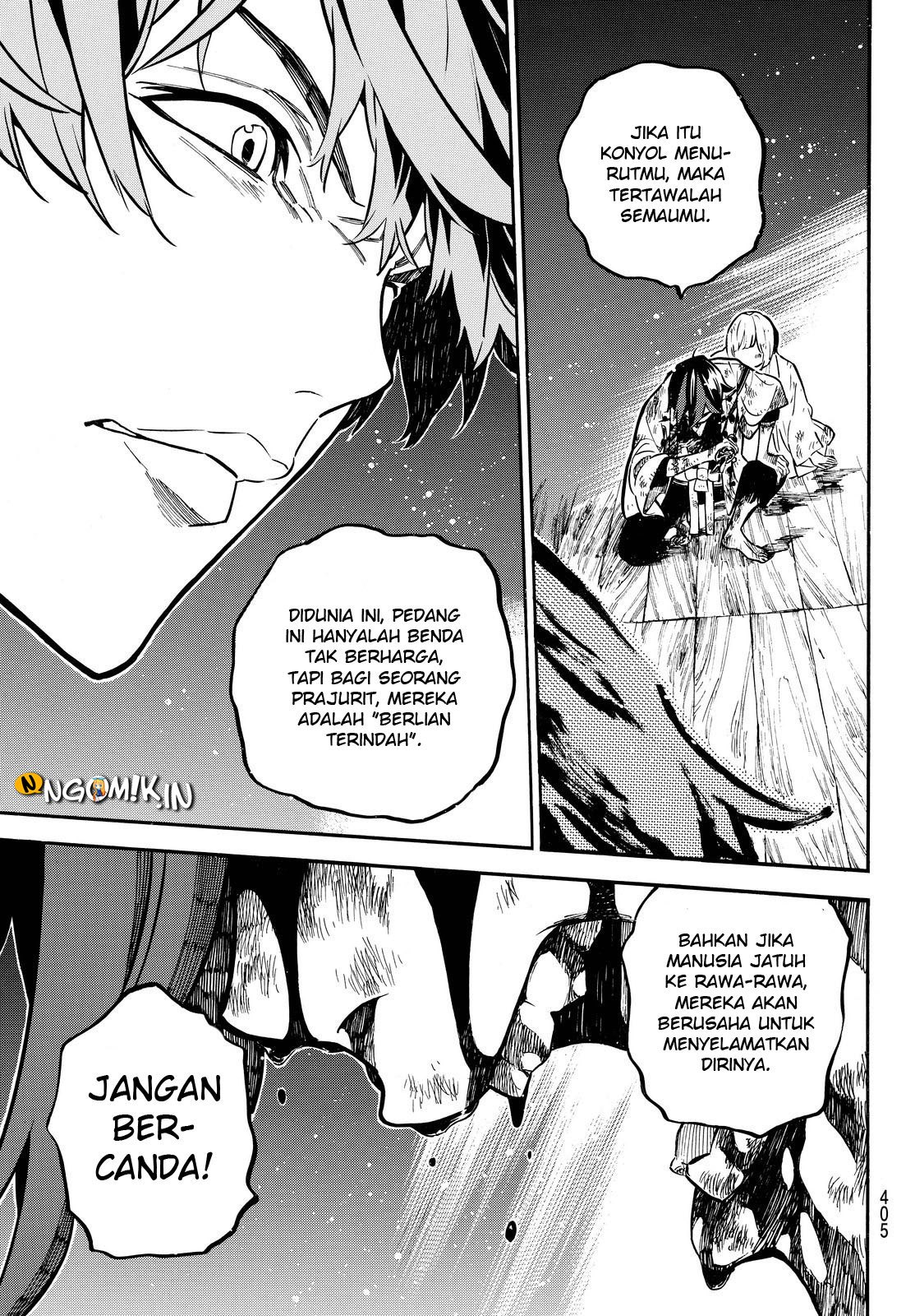 Mononote: Edo Shinobi Kagyou Chapter 17 Bahasa Indonesia