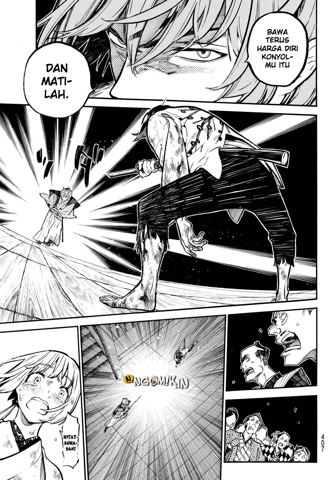 Mononote: Edo Shinobi Kagyou Chapter 17 Bahasa Indonesia