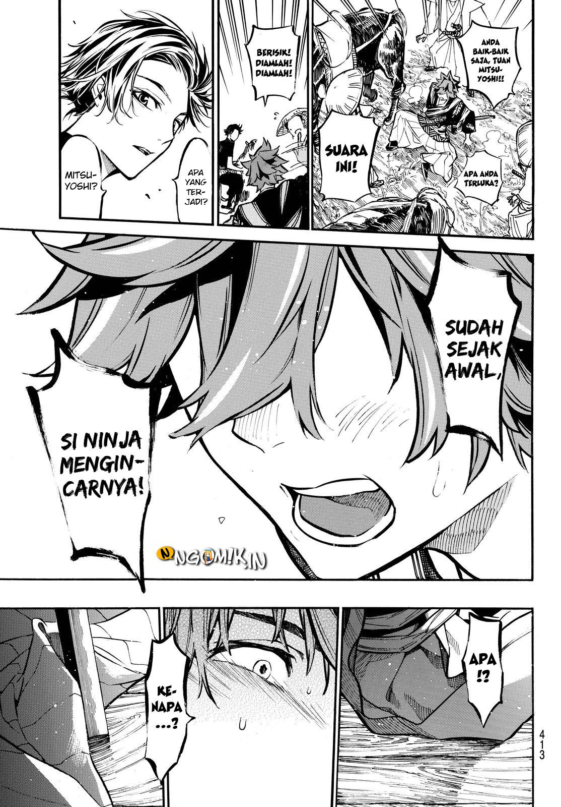 Mononote: Edo Shinobi Kagyou Chapter 17 Bahasa Indonesia