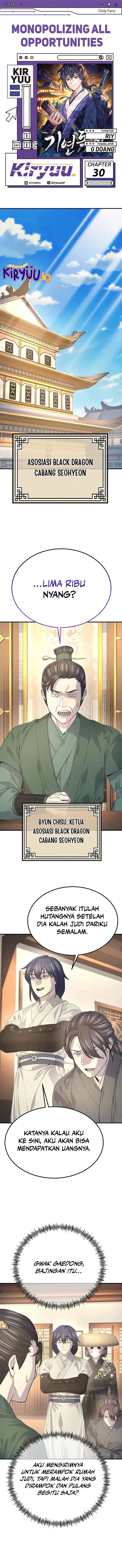 Monopolizing All Opportunities chapter 30