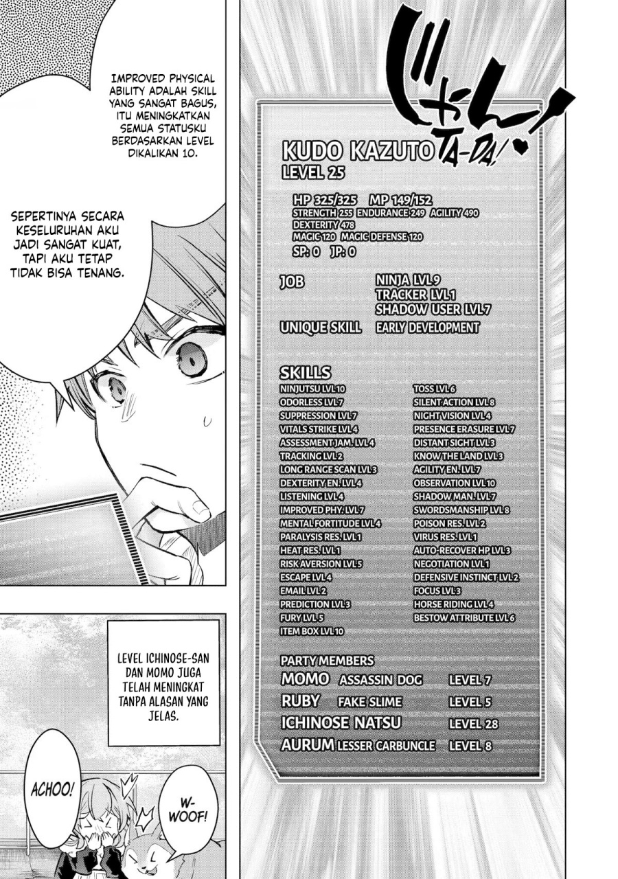Monster ga Afureru Sekai ni Natta Node, Suki ni Ikitai to Omoimasu Chapter 32 Bahasa Indonesia