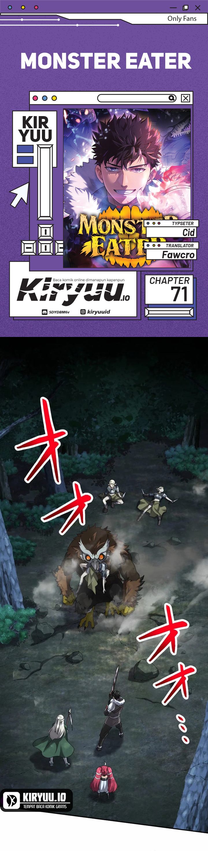Monster Eater Adventurer chapter 71