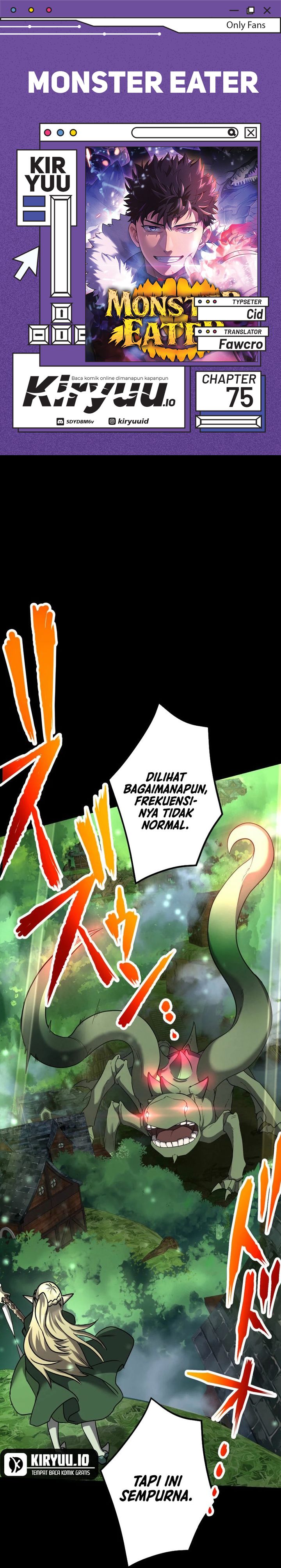Monster Eater Adventurer Chapter 75 Bahasa Indonesia