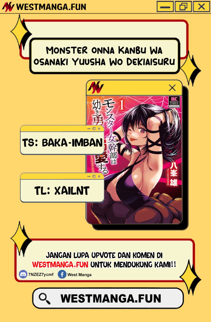 Monster Onna Kanbu wa Osanaki Yuusha wo Dekiaisuru chapter 9