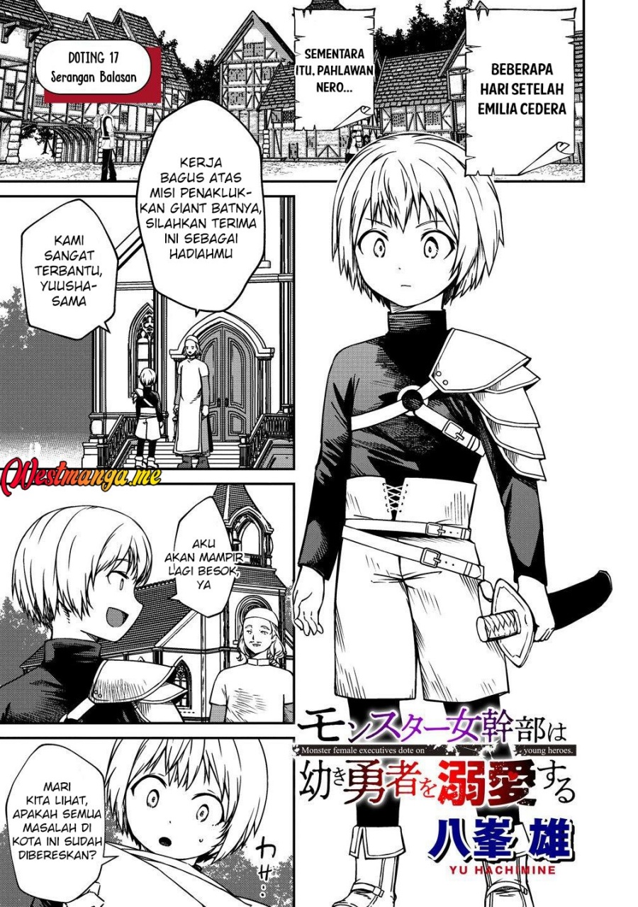 Monster Onna Kanbu wa Osanaki Yuusha wo Dekiaisuru chapter 16