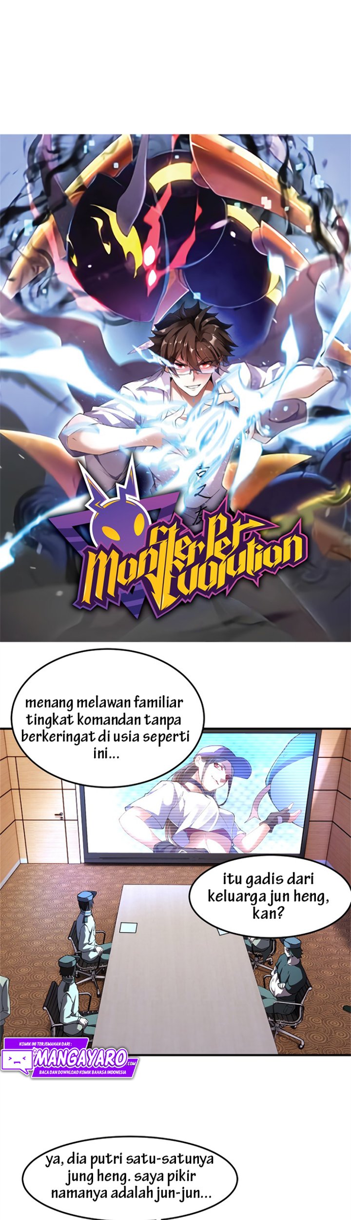 Monster Pet Evolution Chapter 63 Bahasa Indonesia
