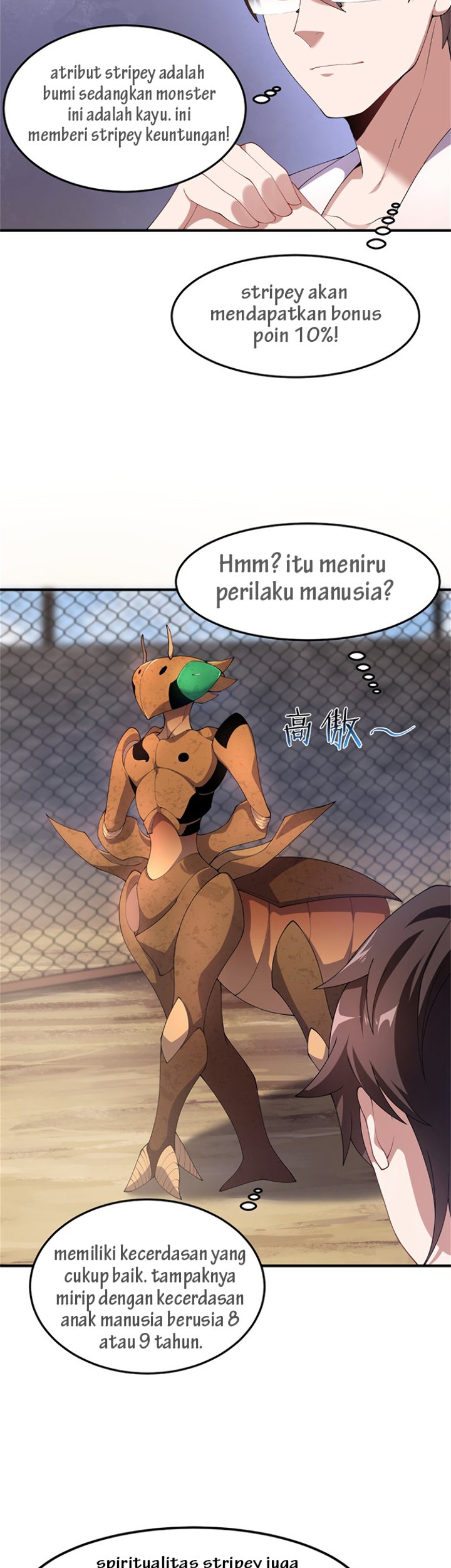 Monster Pet Evolution Chapter 63 Bahasa Indonesia