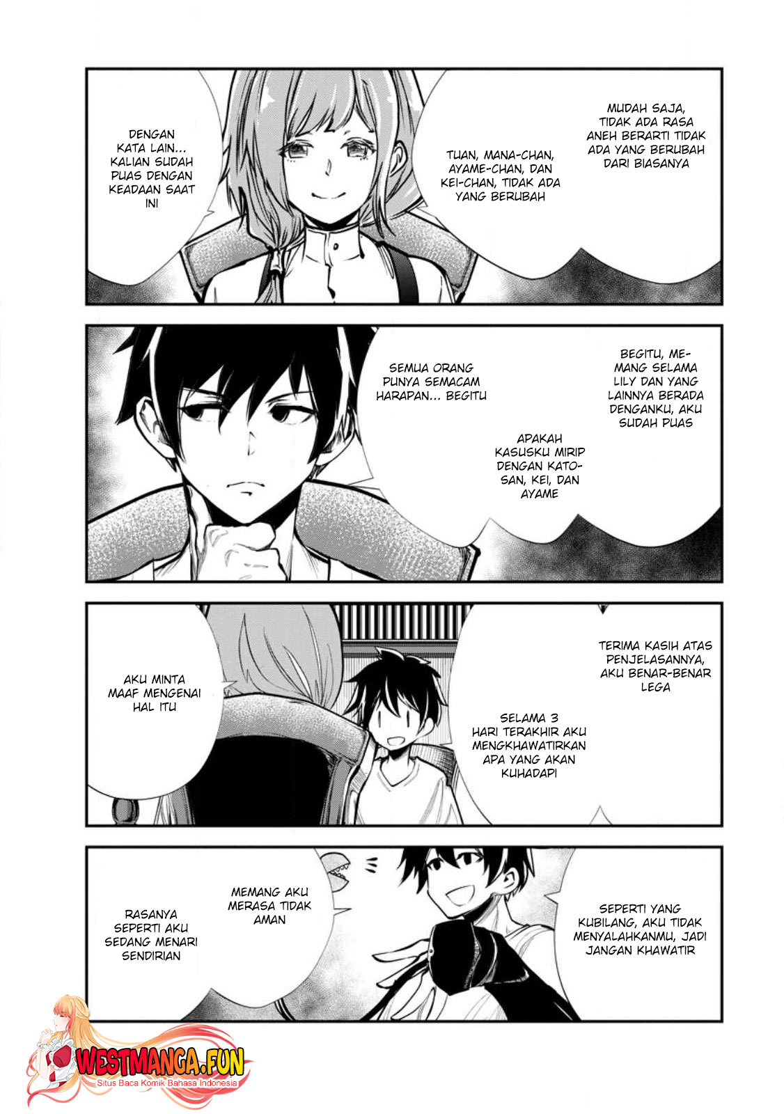 Monster no Goshujin-sama Chapter 60 Bahasa Indonesia