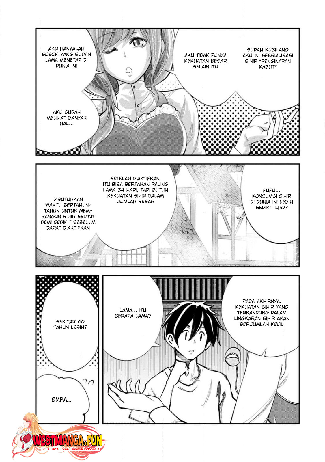 Monster no Goshujin-sama Chapter 60 Bahasa Indonesia