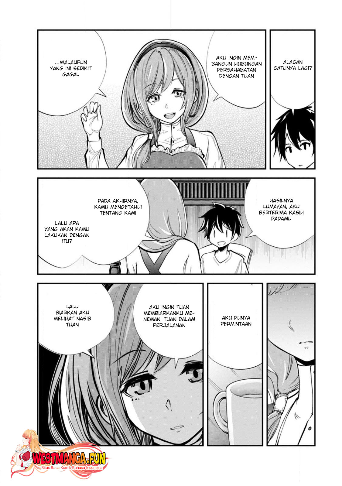 Monster no Goshujin-sama Chapter 60 Bahasa Indonesia