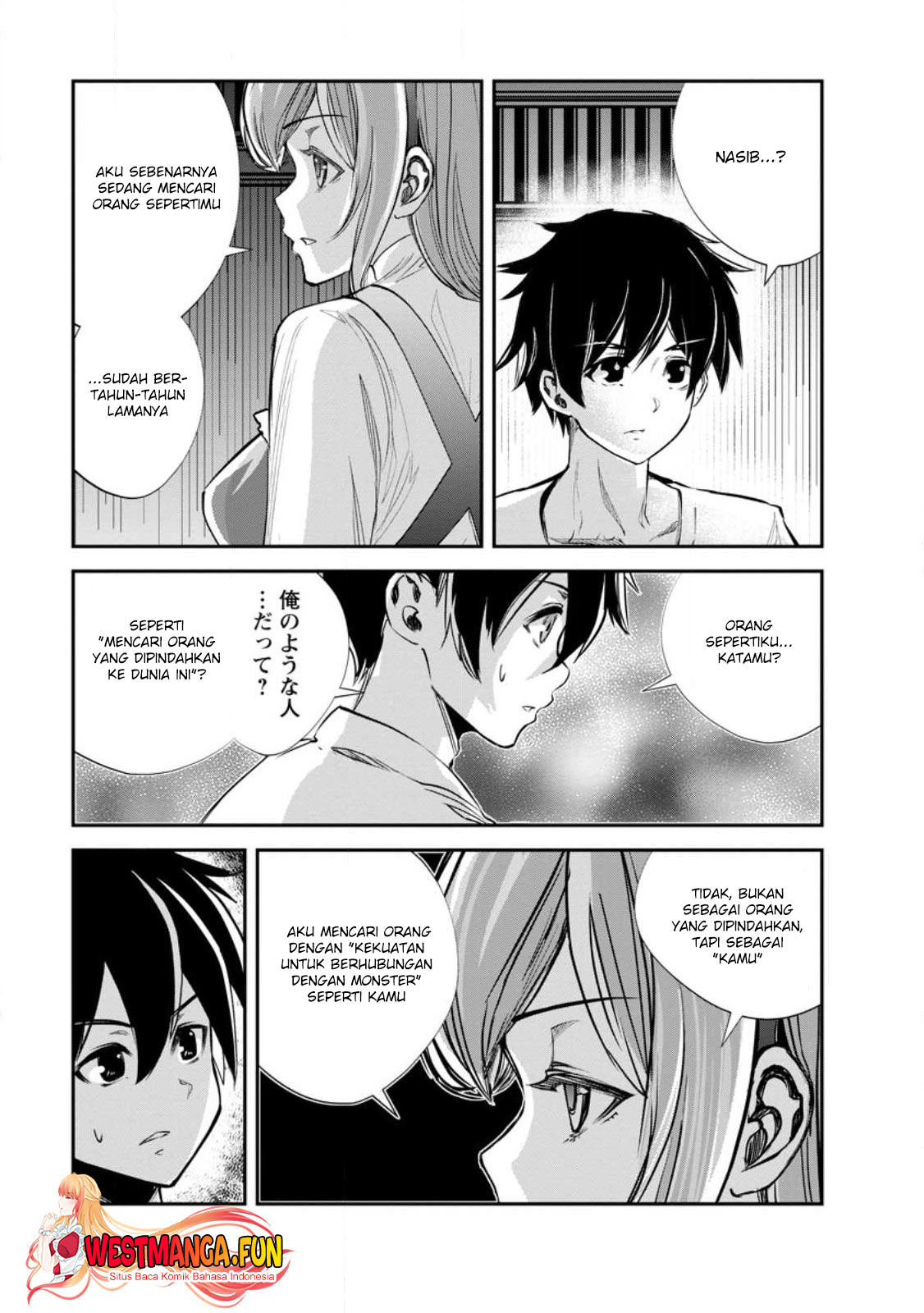 Monster no Goshujin-sama Chapter 60 Bahasa Indonesia