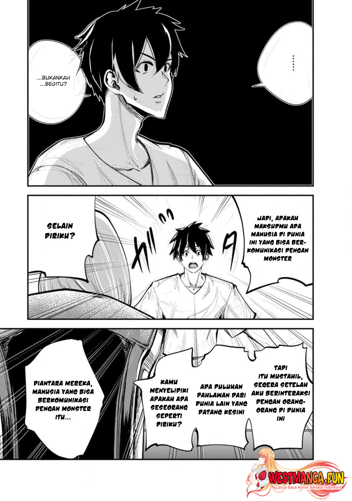 Monster no Goshujin-sama Chapter 60 Bahasa Indonesia